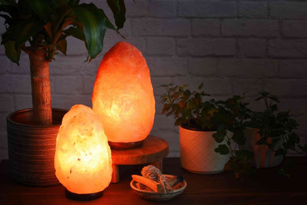 Benefits of salt stone lamp